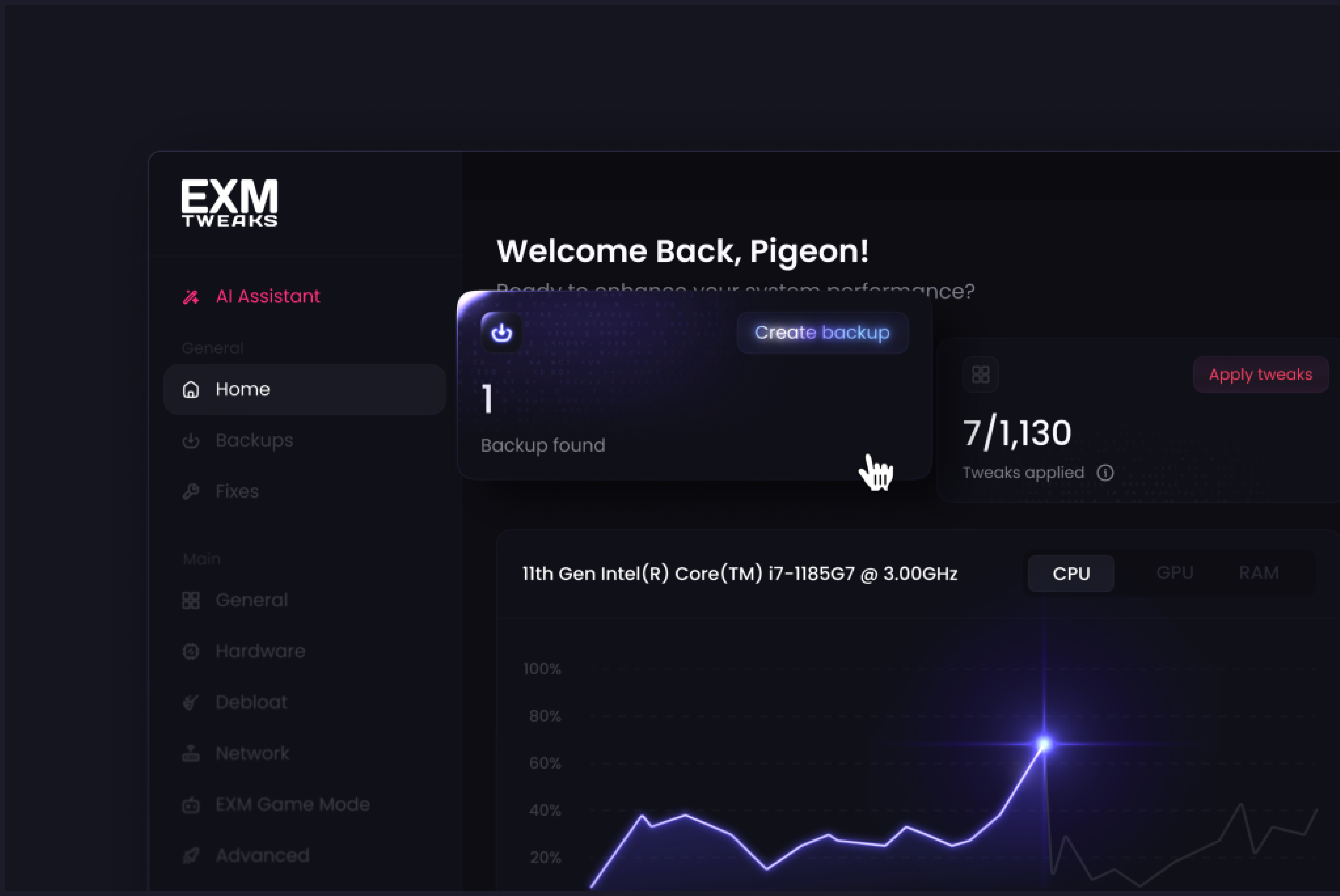 EXM Tweaks